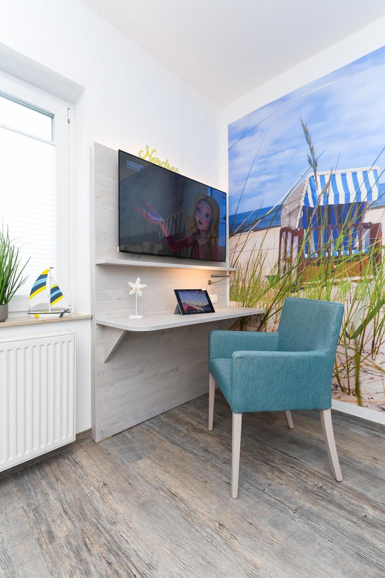 Ferienwohnungen Im Haus Strandkorb เบนซาซิเออ ภายนอก รูปภาพ