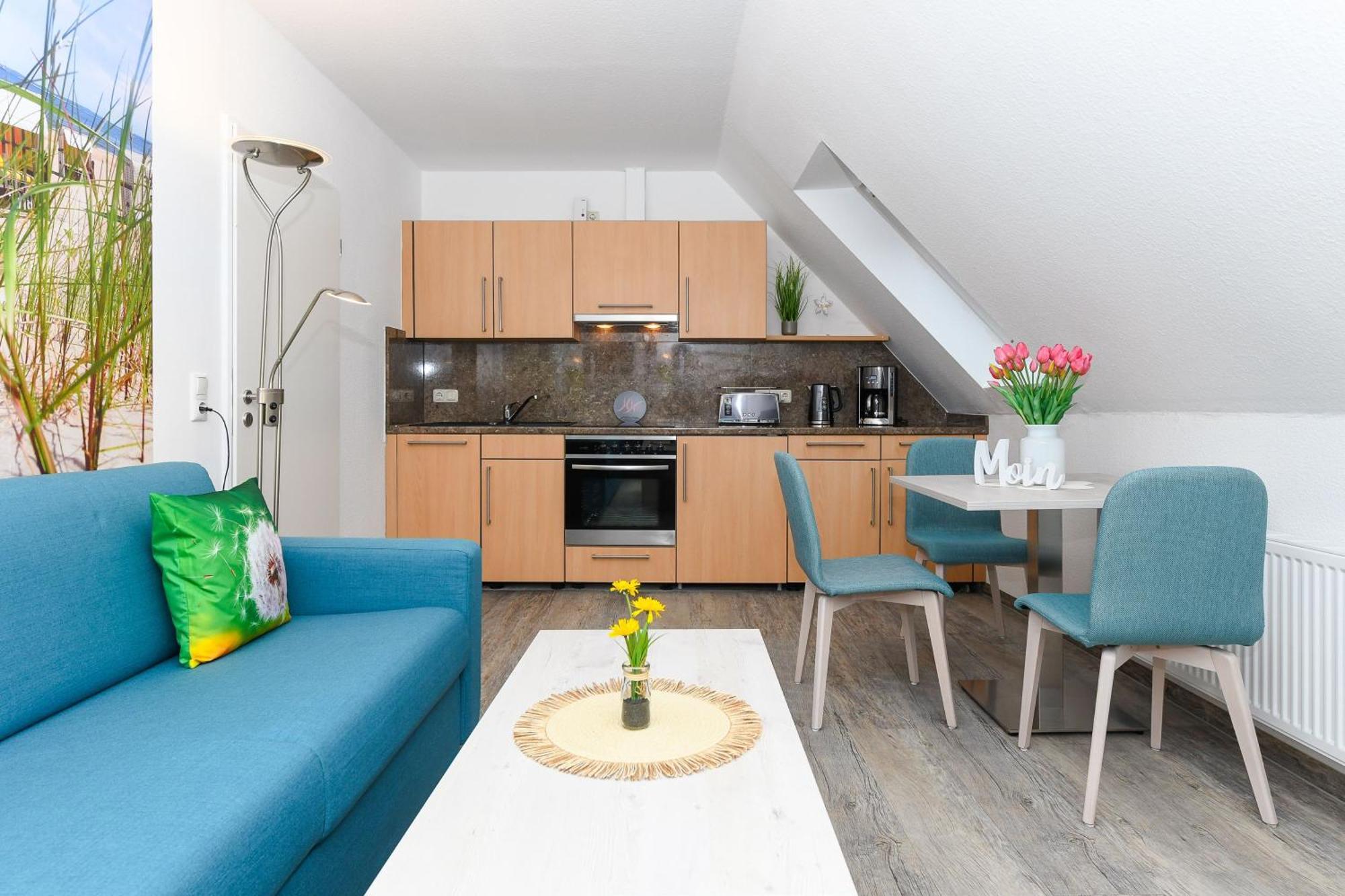 Ferienwohnungen Im Haus Strandkorb เบนซาซิเออ ภายนอก รูปภาพ