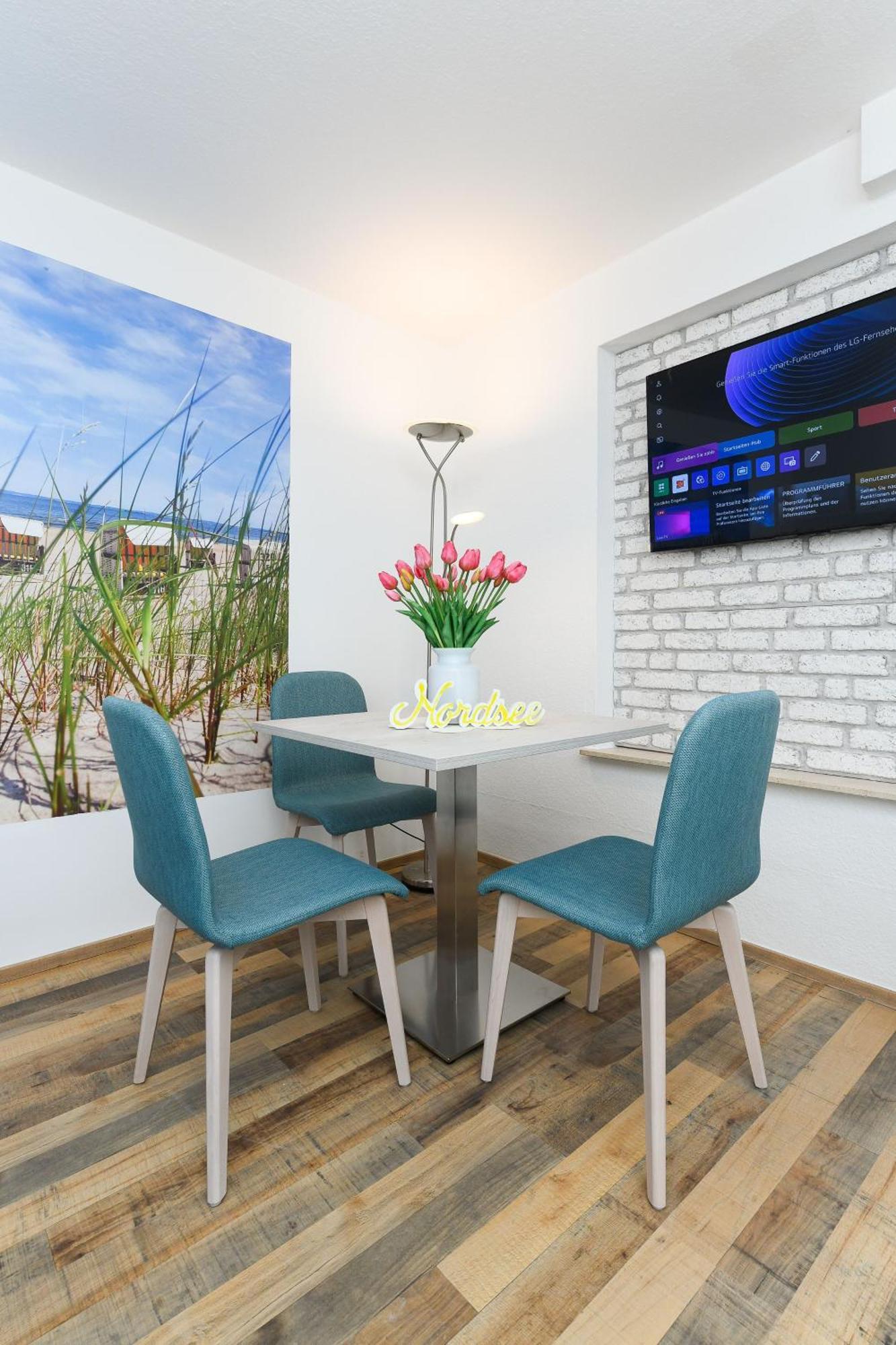 Ferienwohnungen Im Haus Strandkorb เบนซาซิเออ ภายนอก รูปภาพ