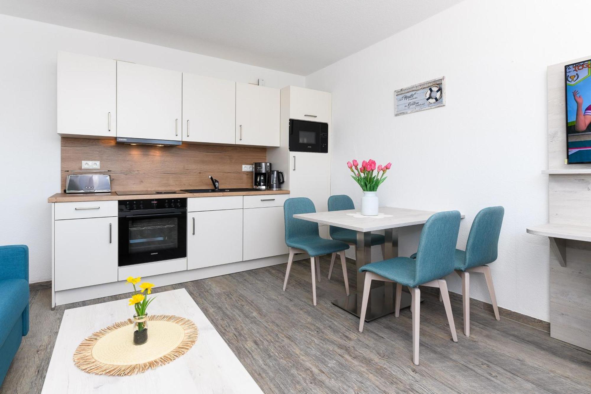 Ferienwohnungen Im Haus Strandkorb เบนซาซิเออ ภายนอก รูปภาพ