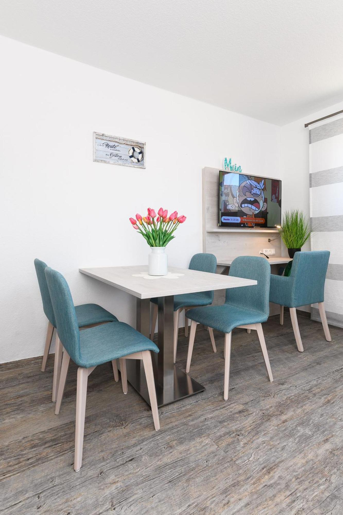 Ferienwohnungen Im Haus Strandkorb เบนซาซิเออ ภายนอก รูปภาพ